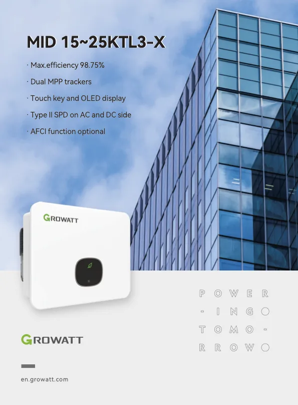 Growatt MID 20KTL3-X — фото 2