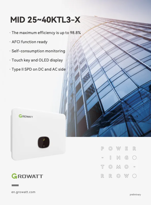 Growatt MID 36KTL3 — фото 2